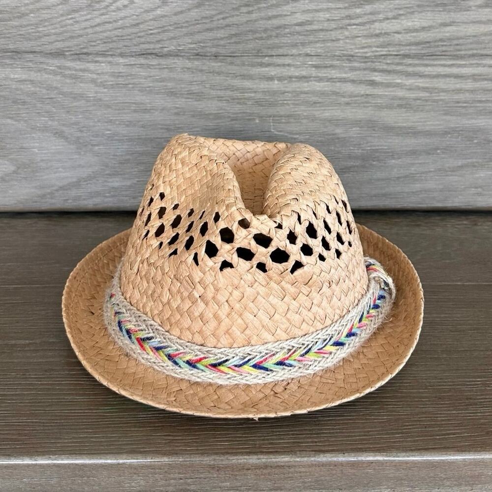 Steve Madden Anita’s Straw Fedora Sun Hat